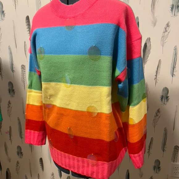 JODIFL Rainbow bright sweater - Picture 3 of 4